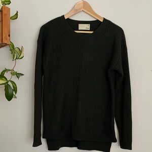 Wilfred Free Dark Green Knit Top